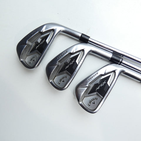Used Callaway Apex CF19 Iron Set / 4 - 9 IRON / Stiff Flex