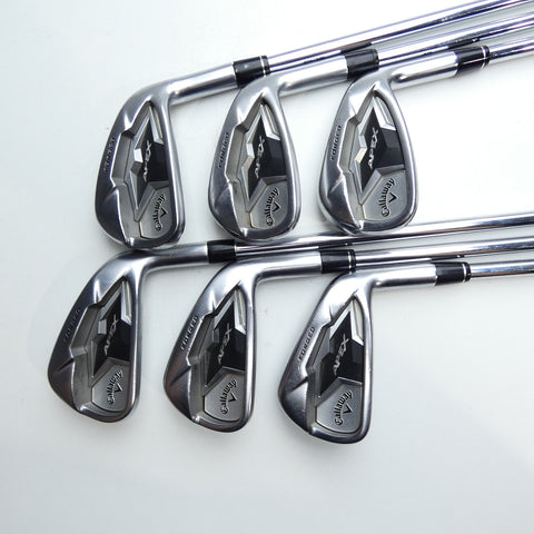 Used Callaway Apex CF19 Iron Set / 4 - 9 IRON / Stiff Flex