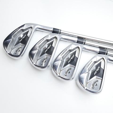 Used Callaway Apex CF19 Iron Set / 4 - PW / Regular Flex