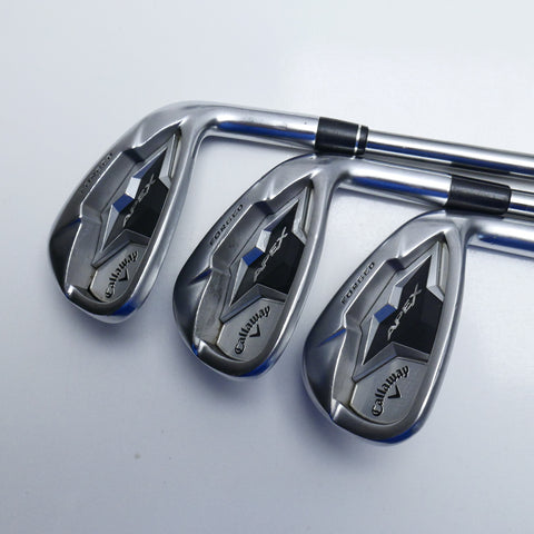 Used Callaway Apex CF19 Iron Set / 4 - PW / Stiff Flex