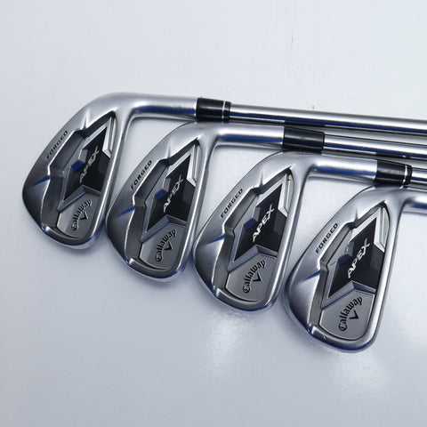 Used Callaway Apex CF19 Iron Set / 4 - PW / Stiff Flex