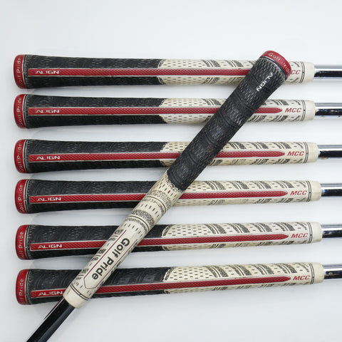 Used Callaway Apex CF19 Iron Set / 4 - PW / Stiff Flex / Left-Handed