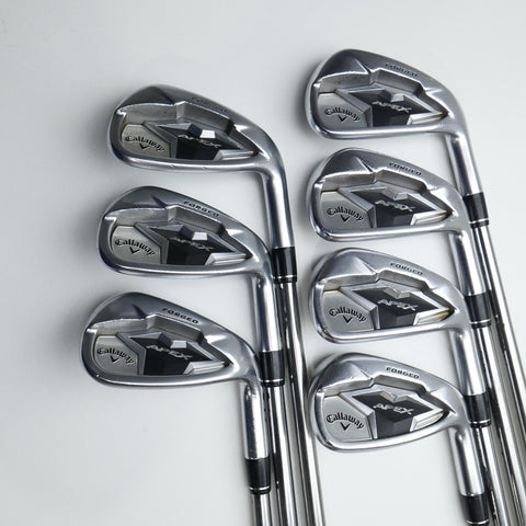 Used Callaway Apex CF19 Iron Set / 5 - PW + AW / Regular Flex