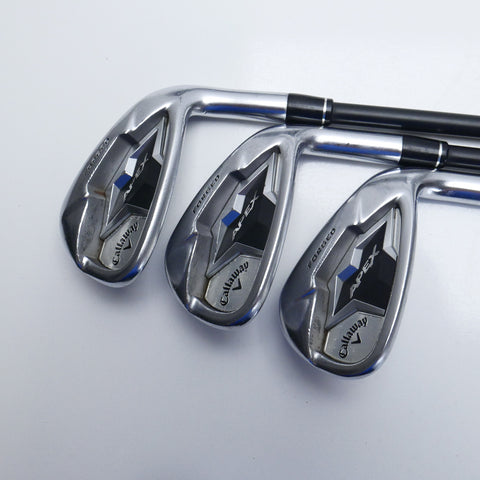 Used Callaway Apex CF19 Iron Set / 5 - PW + AW / Regular Flex