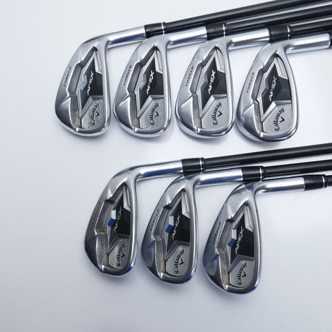Used Callaway Apex CF19 Iron Set / 5 - PW + AW / Regular Flex