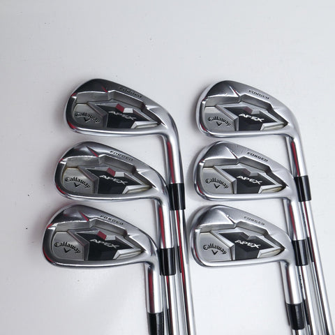 Used Callaway Apex CF19 Iron Set / 5 - PW / Stiff Flex