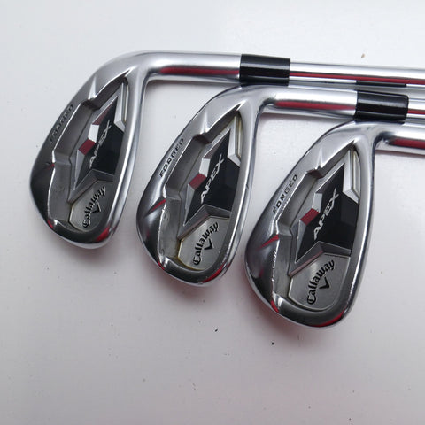 Used Callaway Apex CF19 Iron Set / 5 - PW / Stiff Flex