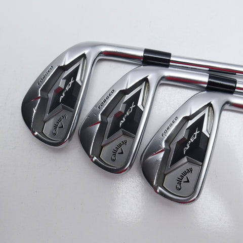 Used Callaway Apex CF19 Iron Set / 5 - PW / Stiff Flex