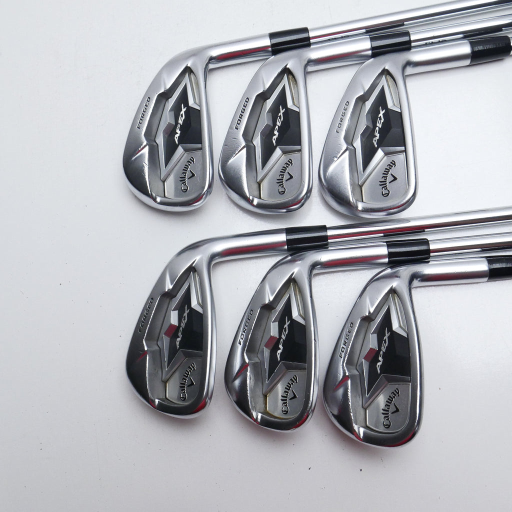 Used Callaway Apex CF19 Iron Set / 5 - PW / Stiff Flex