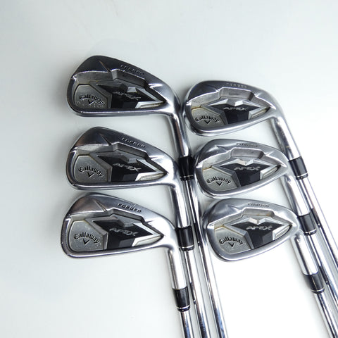 Used Callaway Apex CF19 Iron Set / 5 - PW / X-Stiff Flex