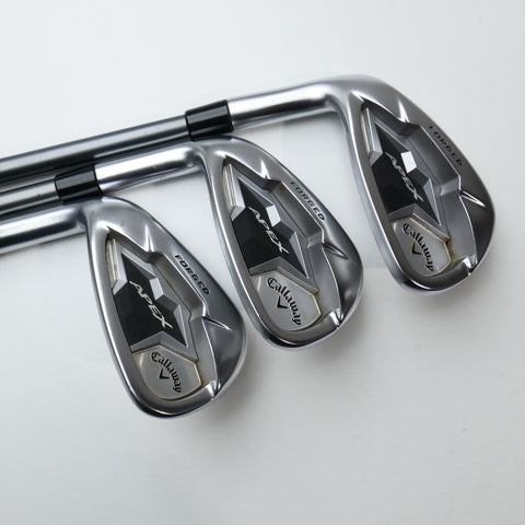 Used Callaway Apex CF19 Iron Set / 6 - PW + AW / Regular Flex / Left-Handed