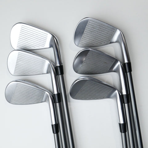 Used Callaway Apex CF19 Iron Set / 6 - PW + AW / Regular Flex / Left-Handed