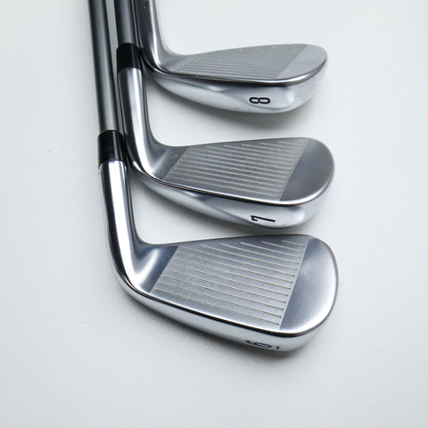 Used Callaway Apex CF19 Iron Set / 6 - PW + AW / Regular Flex / Left-Handed