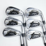 Used Callaway Apex DCB 21 Iron Set / 5 - 9 IRON + AW / Stiff Flex