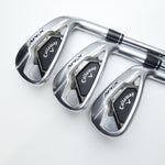 Used Callaway Apex DCB 21 Iron Set / 5 - 9 IRON + AW / Stiff Flex