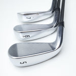 Used Callaway Apex DCB 21 Iron Set / 5 - 9 IRON + AW / Stiff Flex