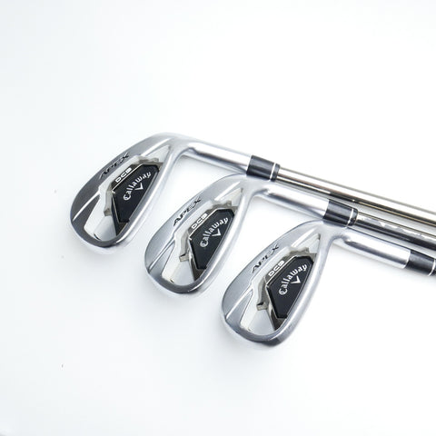 Used Callaway Apex DCB 21 Iron Set / 5 - PW + AW / Regular Flex