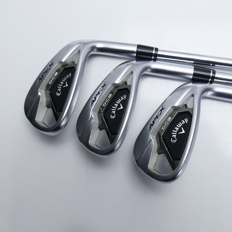 Used Callaway Apex DCB 21 Iron Set / 5 - PW + AW / Regular Flex