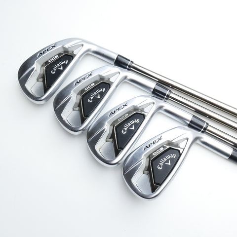 Used Callaway Apex DCB 21 Iron Set / 5 - PW + AW / Regular Flex