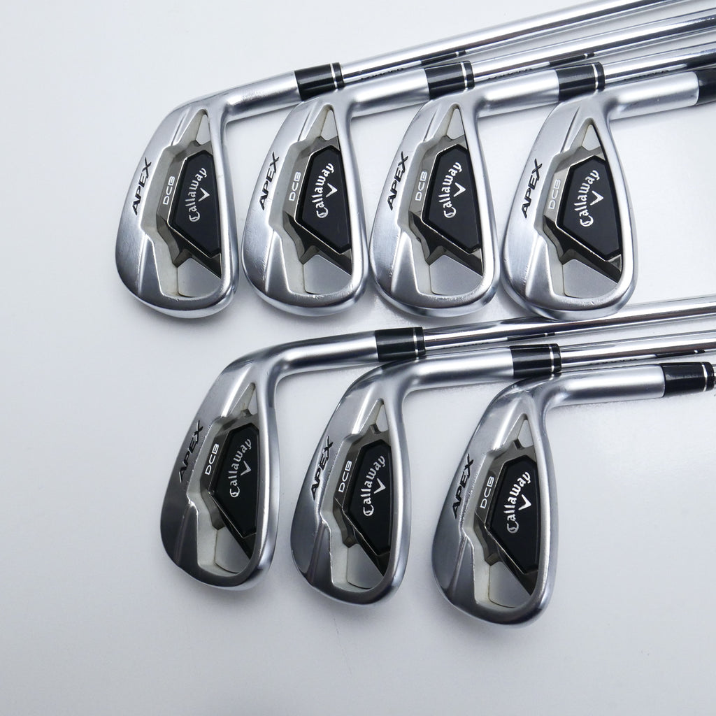 Used Callaway Apex DCB 21 Iron Set / 5 - PW + AW / Regular Flex