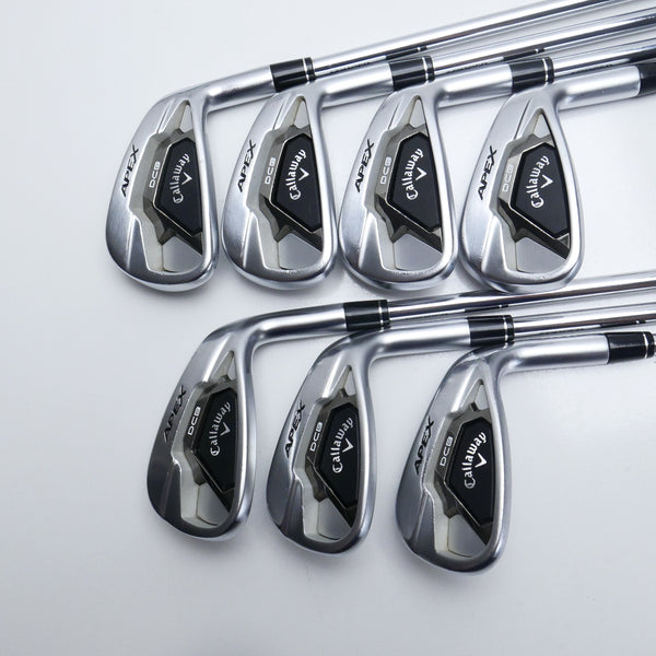 Used Callaway Apex DCB 21 Iron Set / 5 - PW + AW / Regular Flex