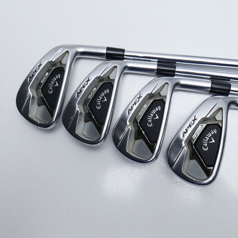 Used Callaway Apex DCB 21 Iron Set / 5 - PW + AW / Stiff Flex