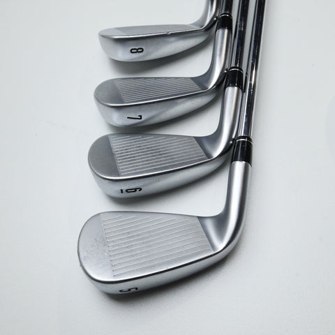 Used Callaway Apex DCB 21 Iron Set / 5 - PW + AW / Stiff Flex