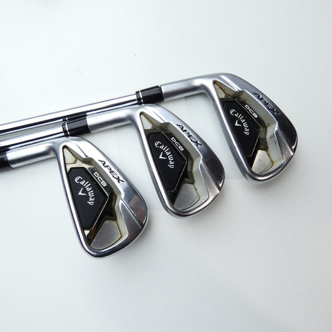 Used Callaway Apex DCB 21 Iron Set / 5 - PW / Regular Flex / Left-Handed