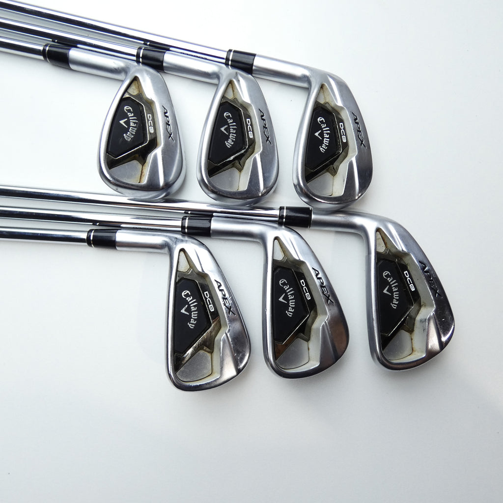 Used Callaway Apex DCB 21 Iron Set / 5 - PW / Regular Flex / Left-Handed