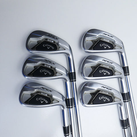 Used Callaway Apex DCB 21 Iron Set / 5 - PW / Stiff Flex