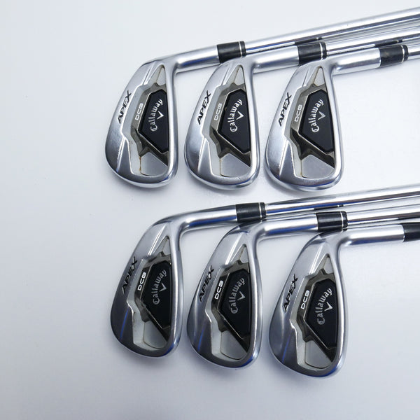 Used Callaway Apex DCB 21 Iron Set / 5 - PW / Stiff Flex