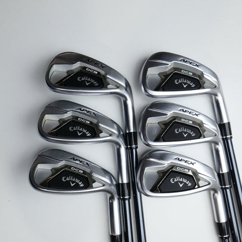 Used Callaway Apex DCB 21 Iron Set / 6 - PW + AW / Lite Flex