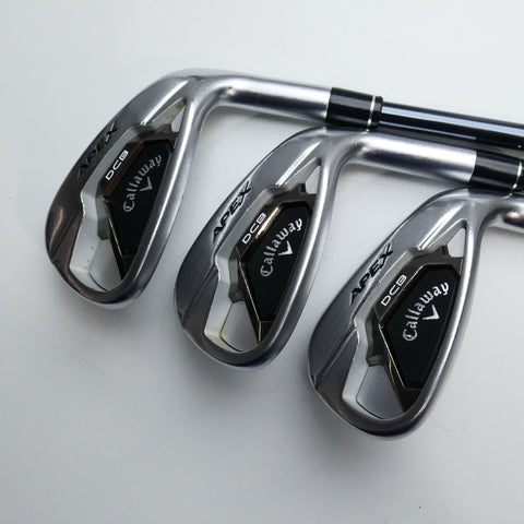 Used Callaway Apex DCB 21 Iron Set / 6 - PW + AW / Lite Flex