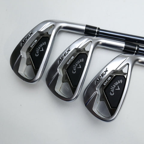 Used Callaway Apex DCB 21 Iron Set / 6 - PW + AW / Lite Flex
