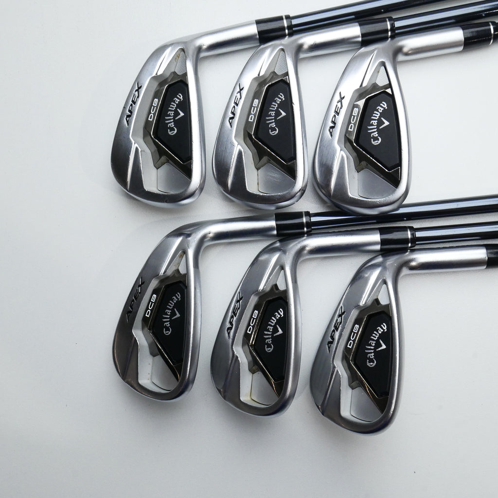 Used Callaway Apex DCB 21 Iron Set / 6 - PW + AW / Lite Flex