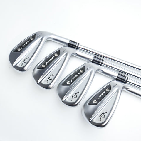 Used Callaway Apex Forged Ai300 Iron Set / 4 - PW + AW / Stiff Flex