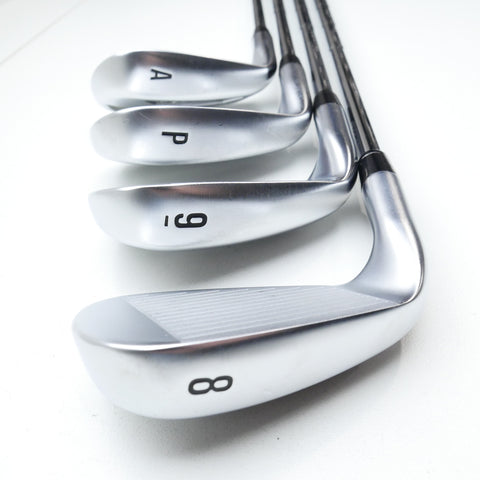 Used Callaway Apex Forged Ai300 Iron Set / 4 - PW + AW / Stiff Flex