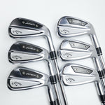 Used Callaway Apex Forged Ai300 Iron Set / 5 - PW / Stiff Flex