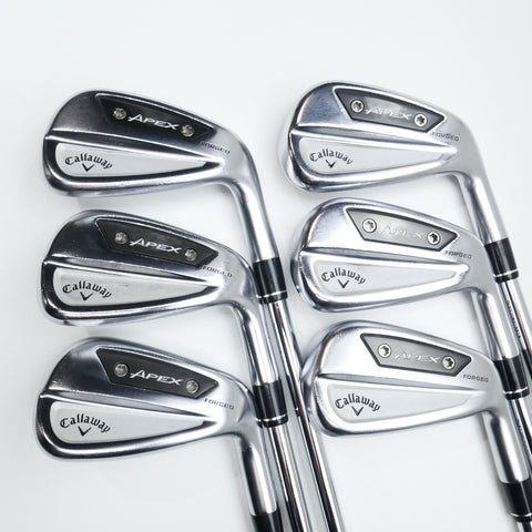 Used Callaway Apex Forged Ai300 Iron Set / 5 - PW / Stiff Flex