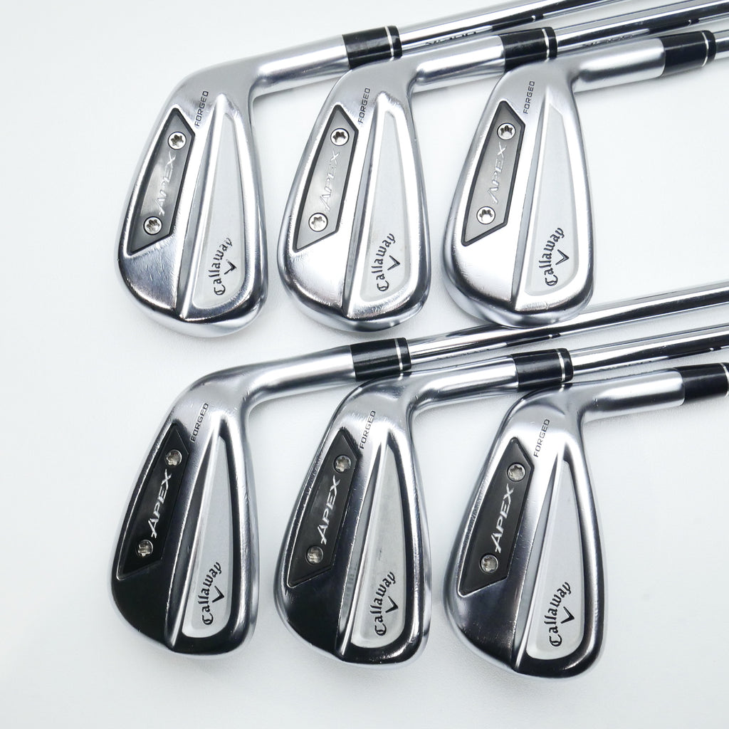 Used Callaway Apex Forged Ai300 Iron Set / 5 - PW / Stiff Flex