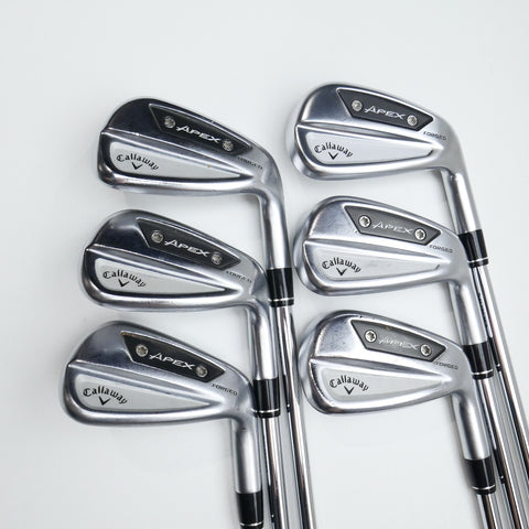 Used Callaway Apex Forged Ai300 Iron Set / 6 - PW + AW / Regular Flex