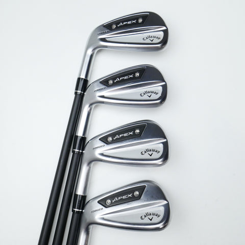 Used Callaway Apex Forged Ai300 Iron Set / 7 - PW / Regular Flex / Left-Handed