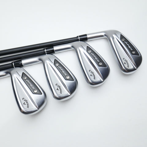 Used Callaway Apex Forged Ai300 Iron Set / 7 - PW / Regular Flex / Left-Handed