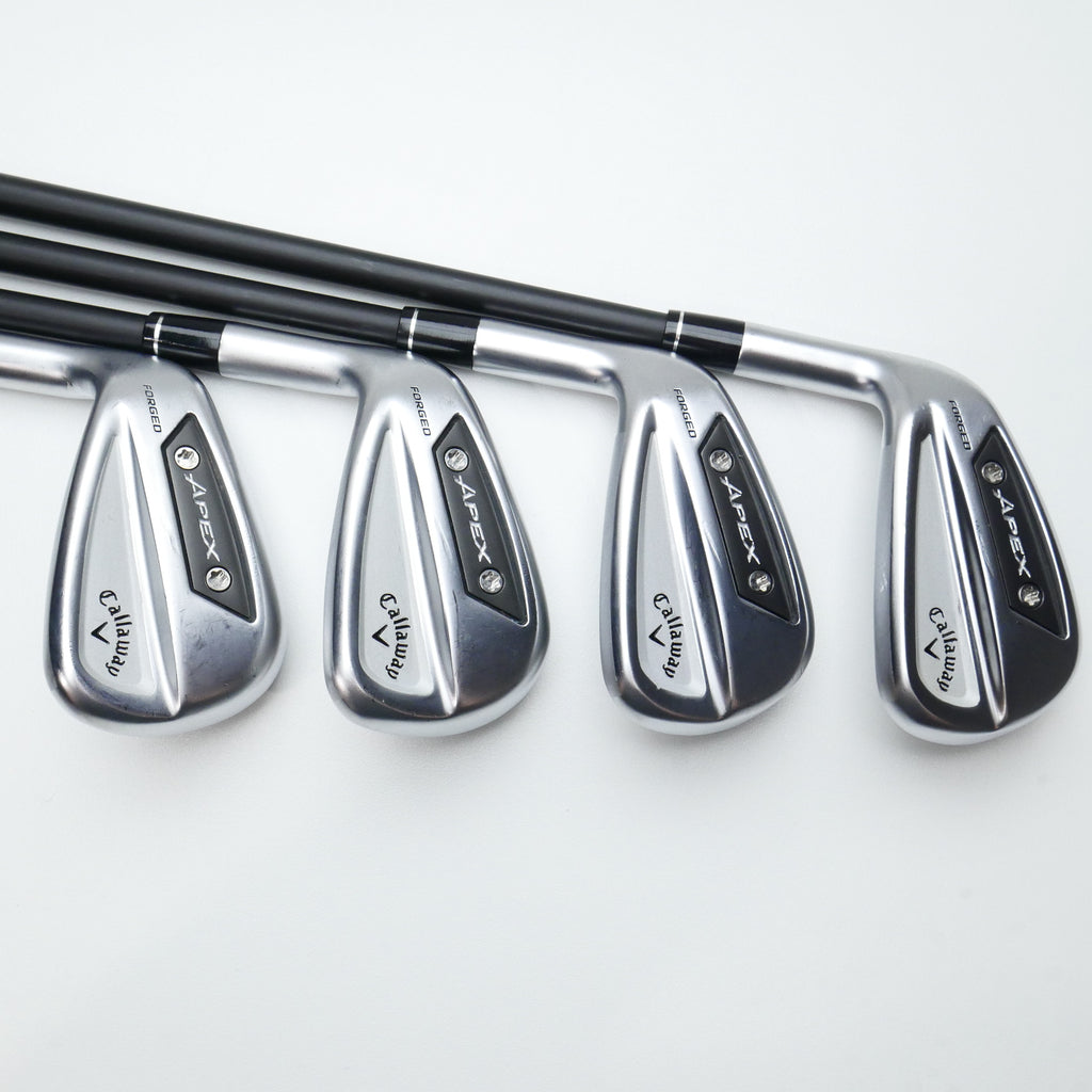 Used Callaway Apex Forged Ai300 Iron Set / 7 - PW / Regular Flex / Left-Handed