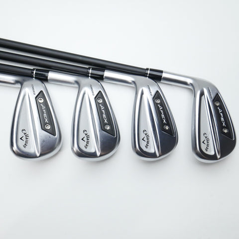 Used Callaway Apex Forged Ai300 Iron Set / 7 - PW / Regular Flex / Left-Handed