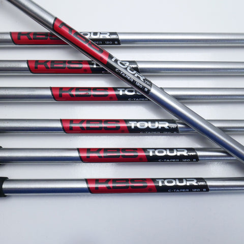 Used Callaway Apex Forged & DCB 21 Iron Set / 4 - PW / Stiff Flex