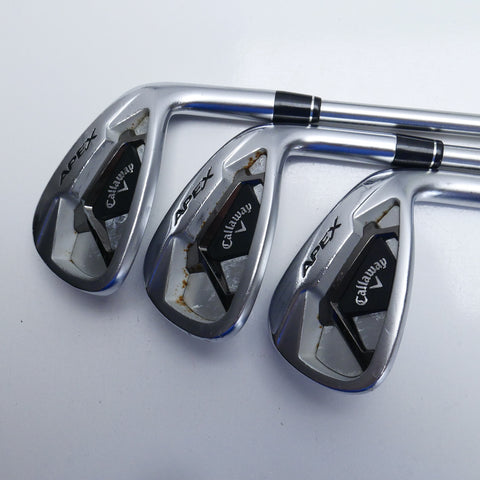 Used Callaway Apex Forged & DCB 21 Iron Set / 4 - PW / Stiff Flex