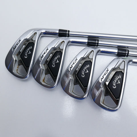 Used Callaway Apex Forged & DCB 21 Iron Set / 4 - PW / Stiff Flex
