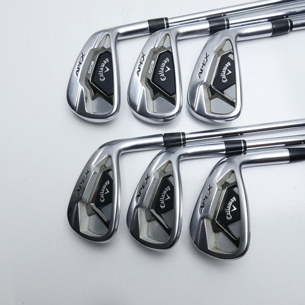 Used Callaway Apex Forged & DCB 21 Iron Set / 5 - PW / Stiff Flex