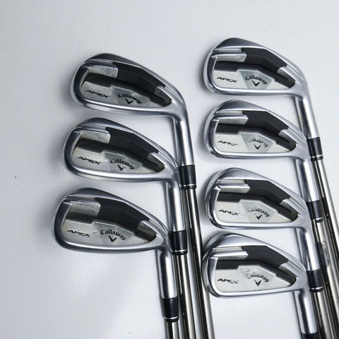 Used Callaway Apex Forged Iron Set / 4 - PW / Soft Regular Flex